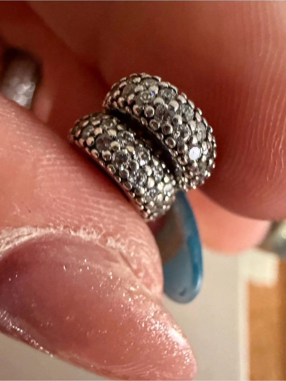 Pandora Pave Spacers - Picture 1 of 3